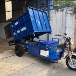 Mẫu xe chở rác 1 tấn