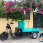 Xe ba bánh thùng phẳng tải 500kg