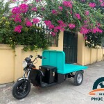 Xe ba bánh thùng phẳng tải 500kg