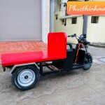 Xe ba bánh thùng phẳng tải 500kg