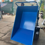Xe 3 bánh điện rùa ben tay tải trọng 5 tạ